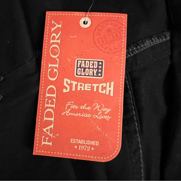 NWT Faded Glory Y2K 2008 Black Women’s Jacket Size LG - Picture 7 of 10